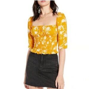 BP x Claudia Sulewksi Smocked Top